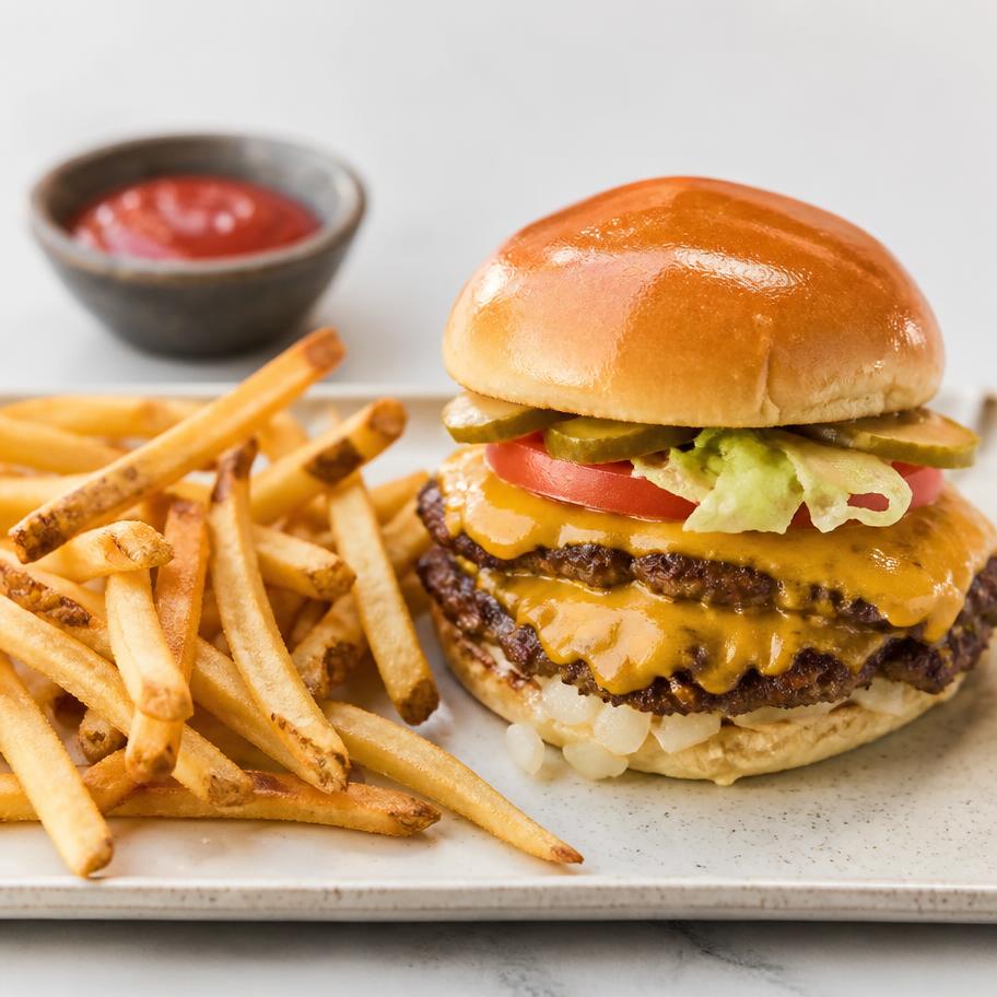Smash Burger at Ember & Bun